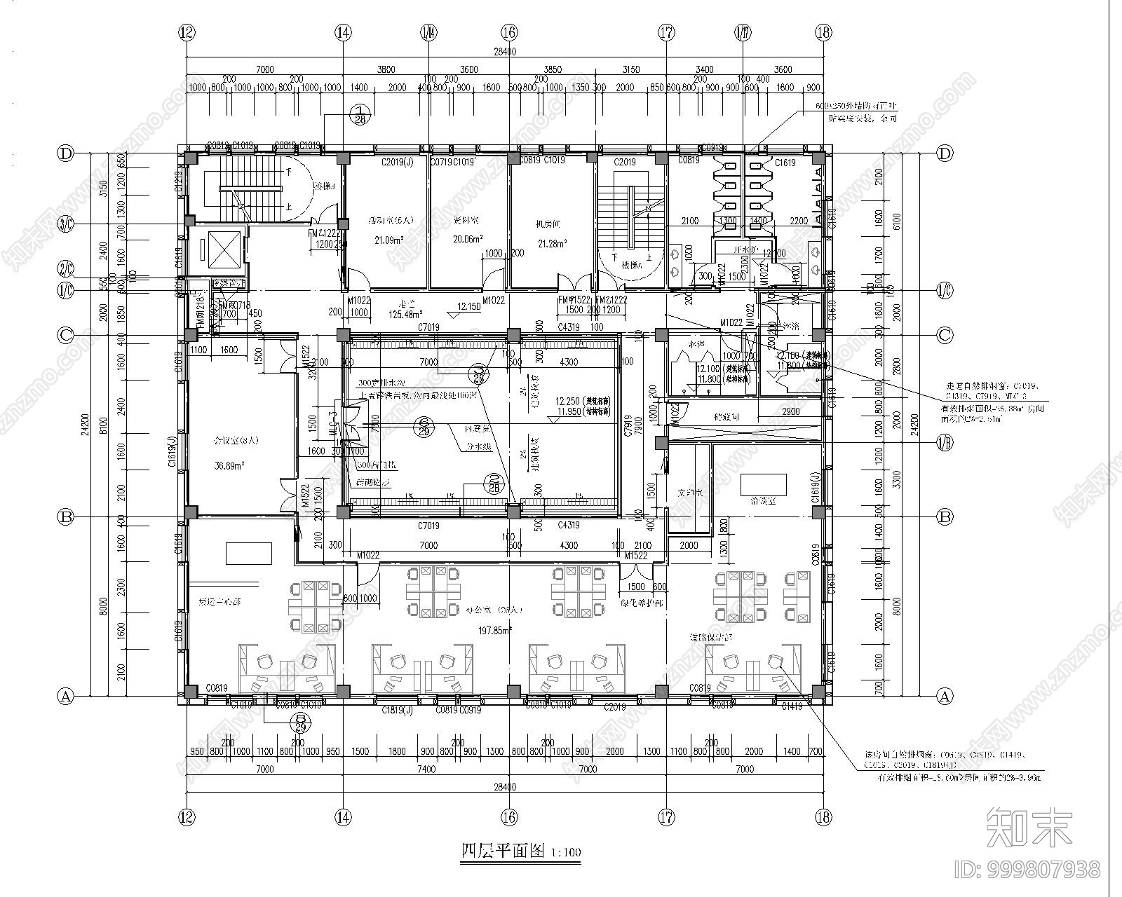 垃圾中转站cad施工图下载【ID:999807938】