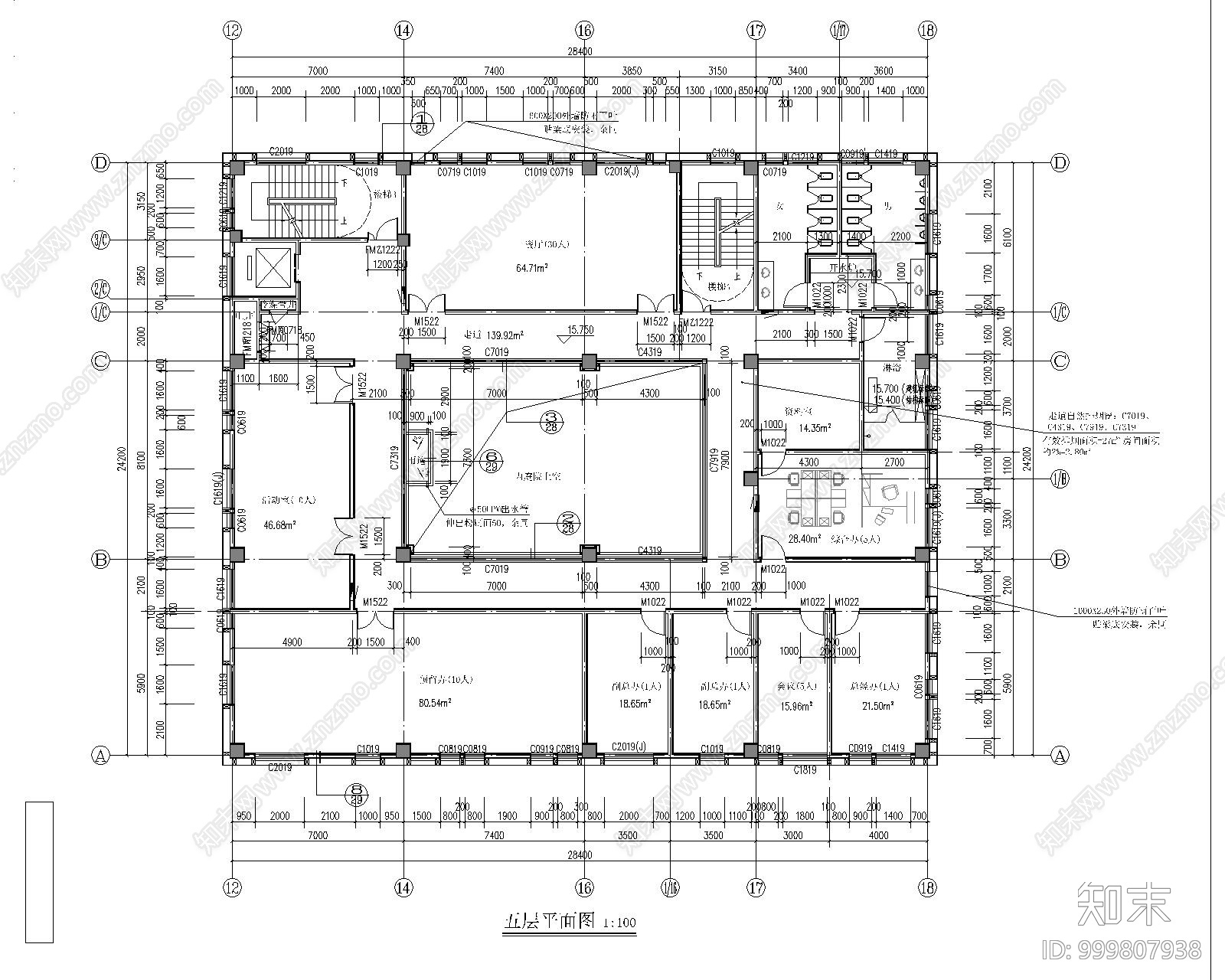 垃圾中转站cad施工图下载【ID:999807938】