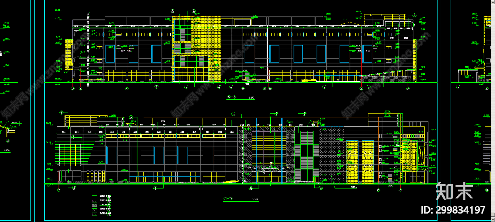 建材商场建筑施工图下载【ID:299834197】