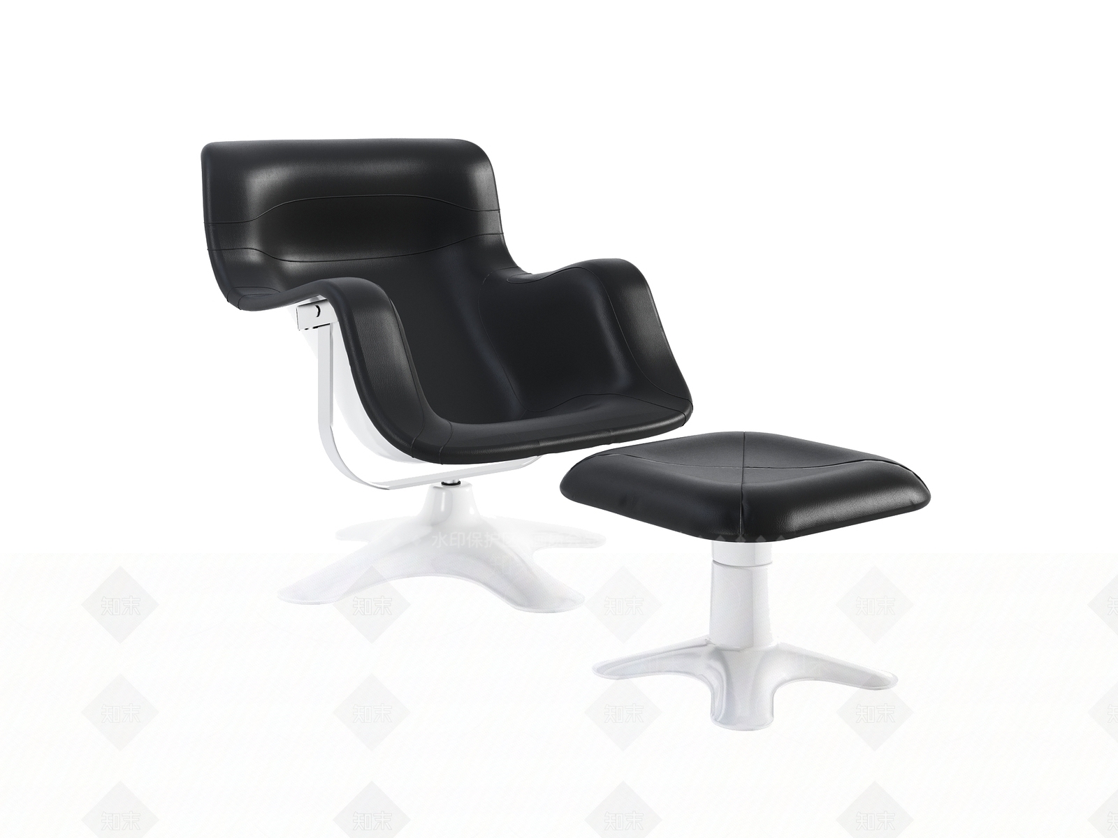 北欧椅子凳子3D模型下载【ID:299838499】