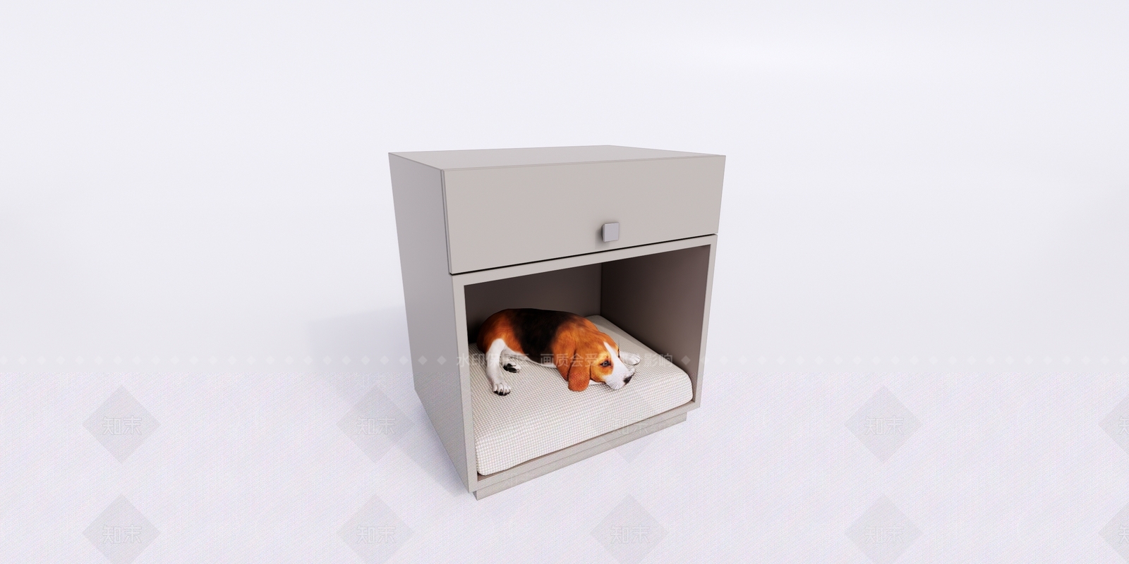 现代宠物窝SU模型下载【ID:399899328】