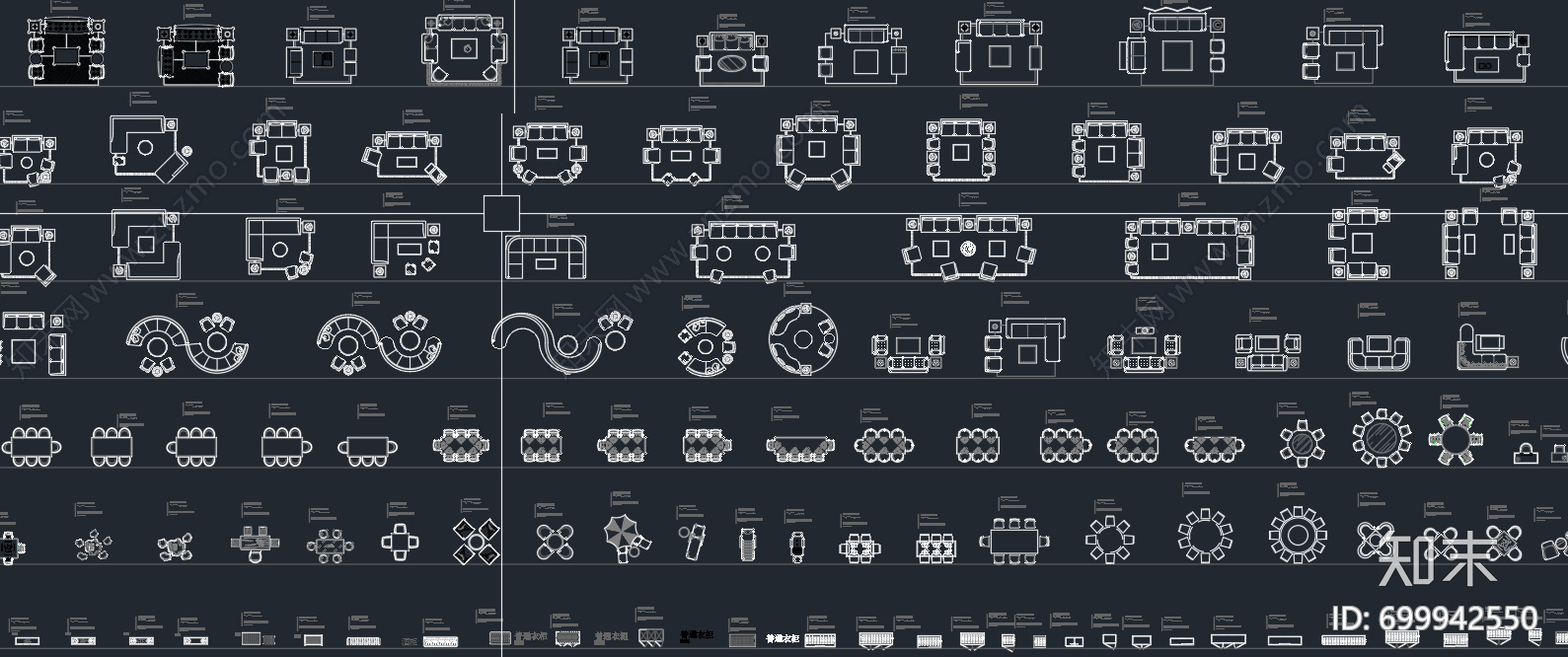 家具施工图下载【ID:699942550】
