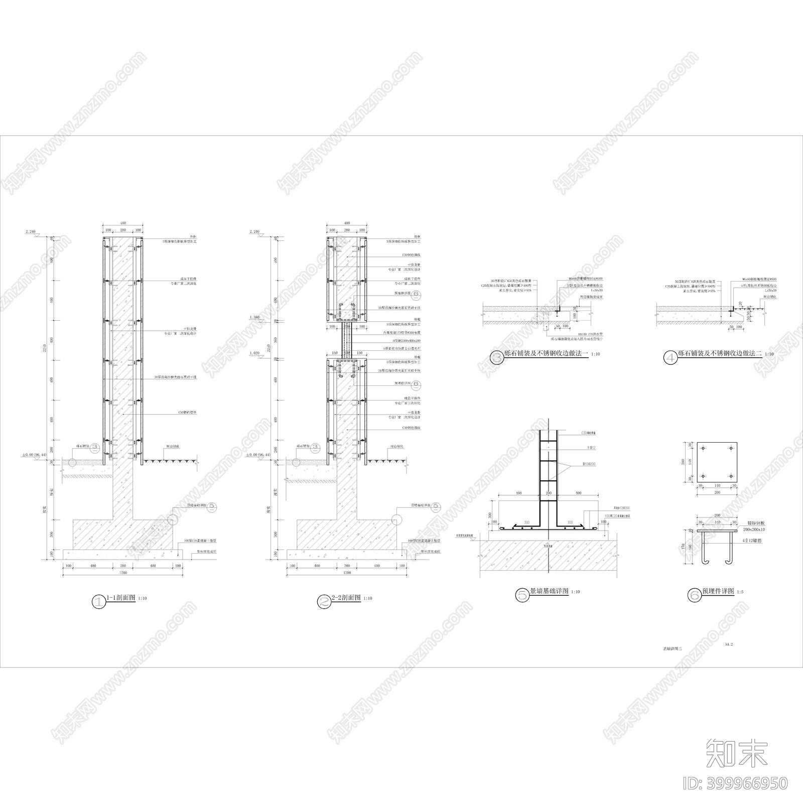 新中式cad施工图下载【ID:399966950】