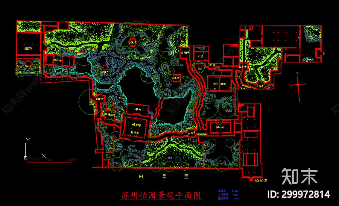 苏州园林景观施工图下载【ID:299972814】