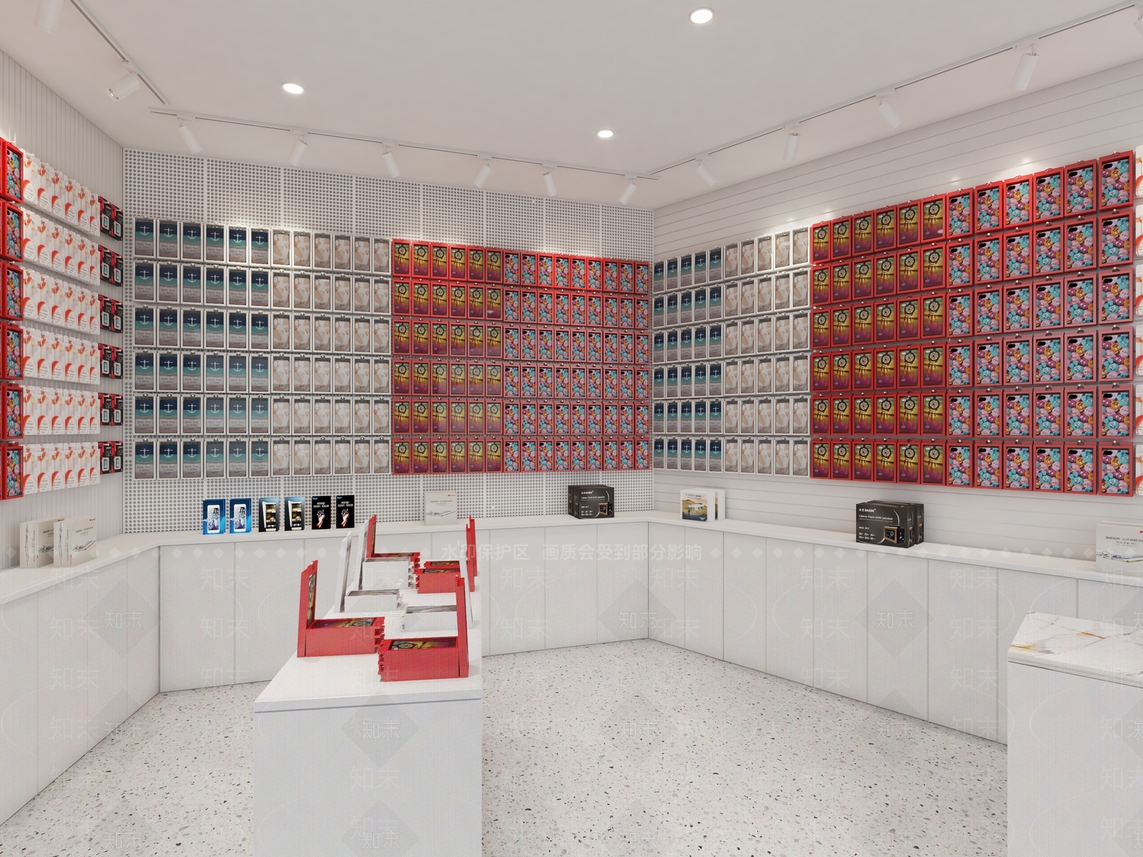 现代手机壳店铺3D模型下载【ID:699973023】