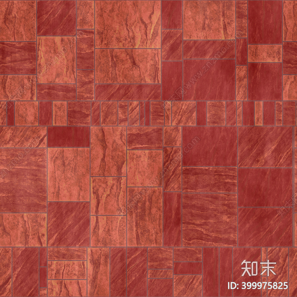 红色大理石瓷砖3d贴图下载[ID:112872034]_建E室内设计网