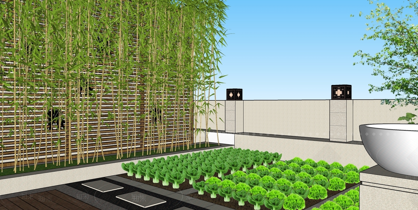 新中式SU模型下载【ID:1100071333】