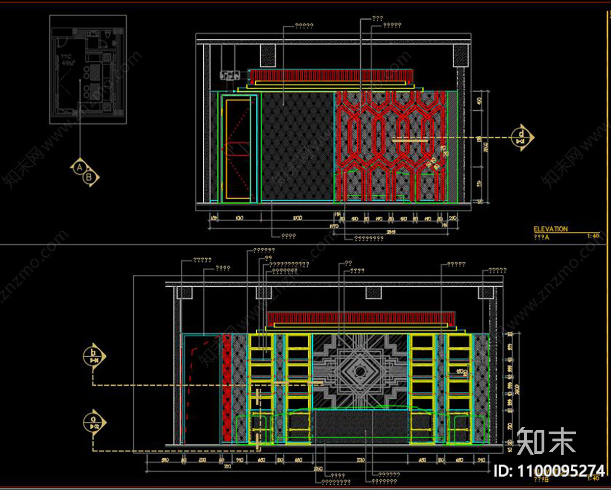 大型KTVcad施工图下载【ID:1100095274】