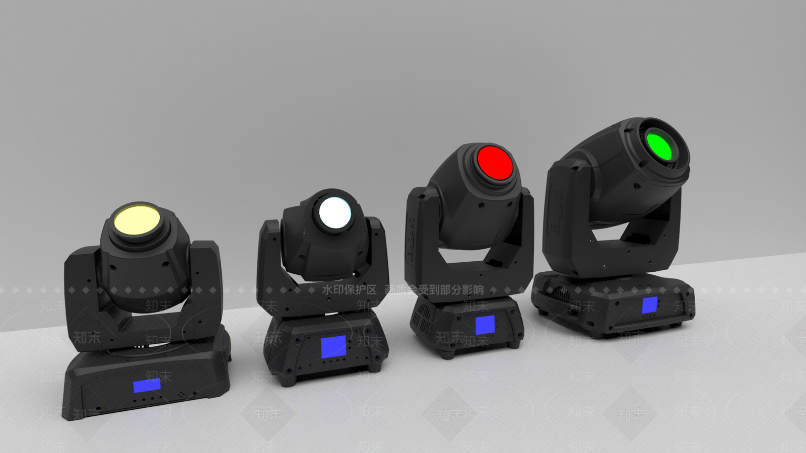 现代灯具组合SU模型下载【ID:1100103907】