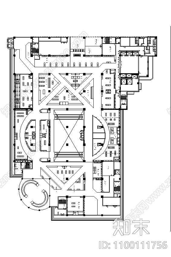 商场施工图下载【ID:1100111756】