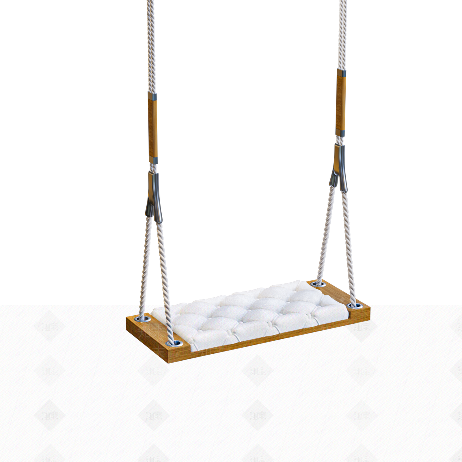 现代秋千吊椅3D模型下载【ID:1100112616】