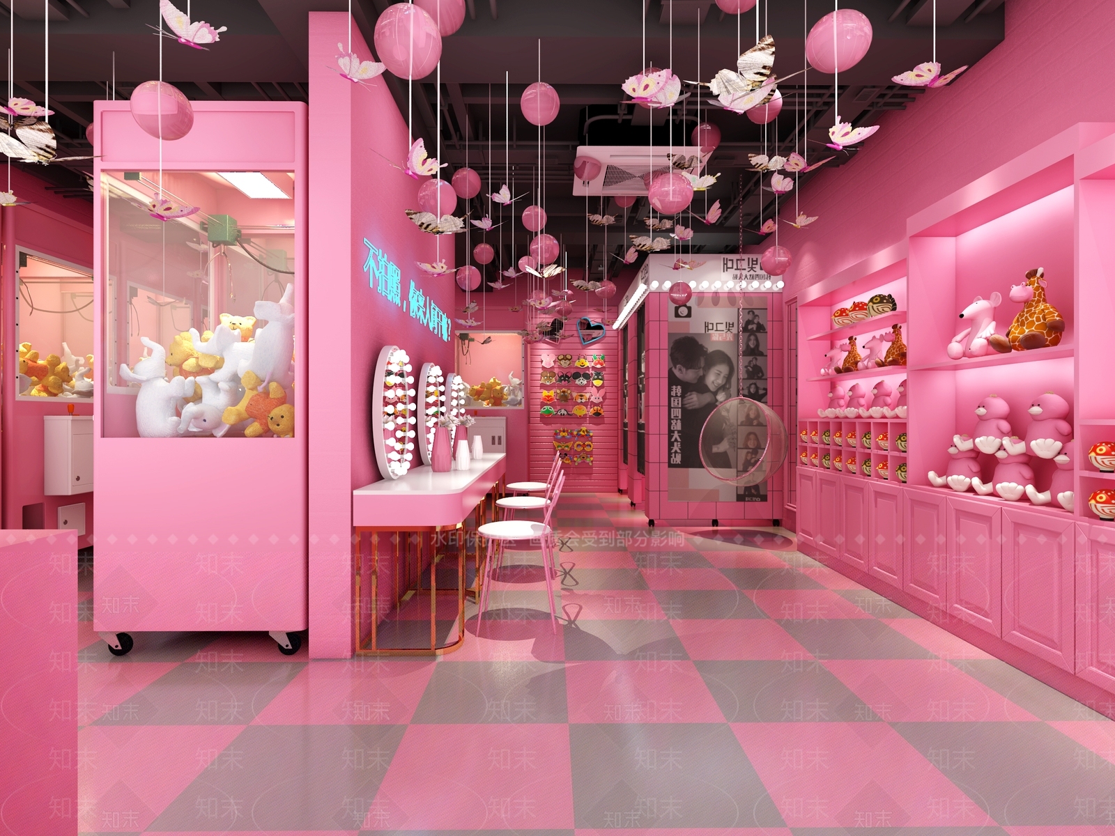 现代玩具礼品店3D模型下载【ID:1100130158】