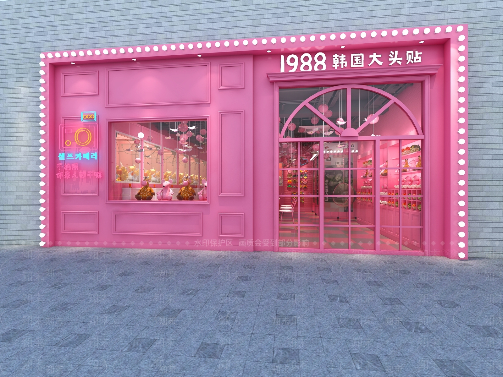 现代玩具礼品店3D模型下载【ID:1100130158】