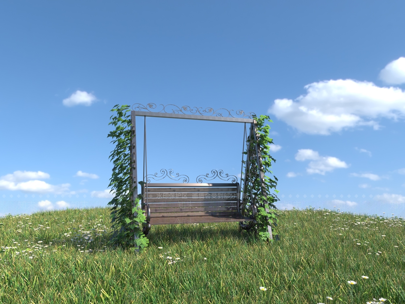 现代户外椅3D模型下载【ID:1100236755】