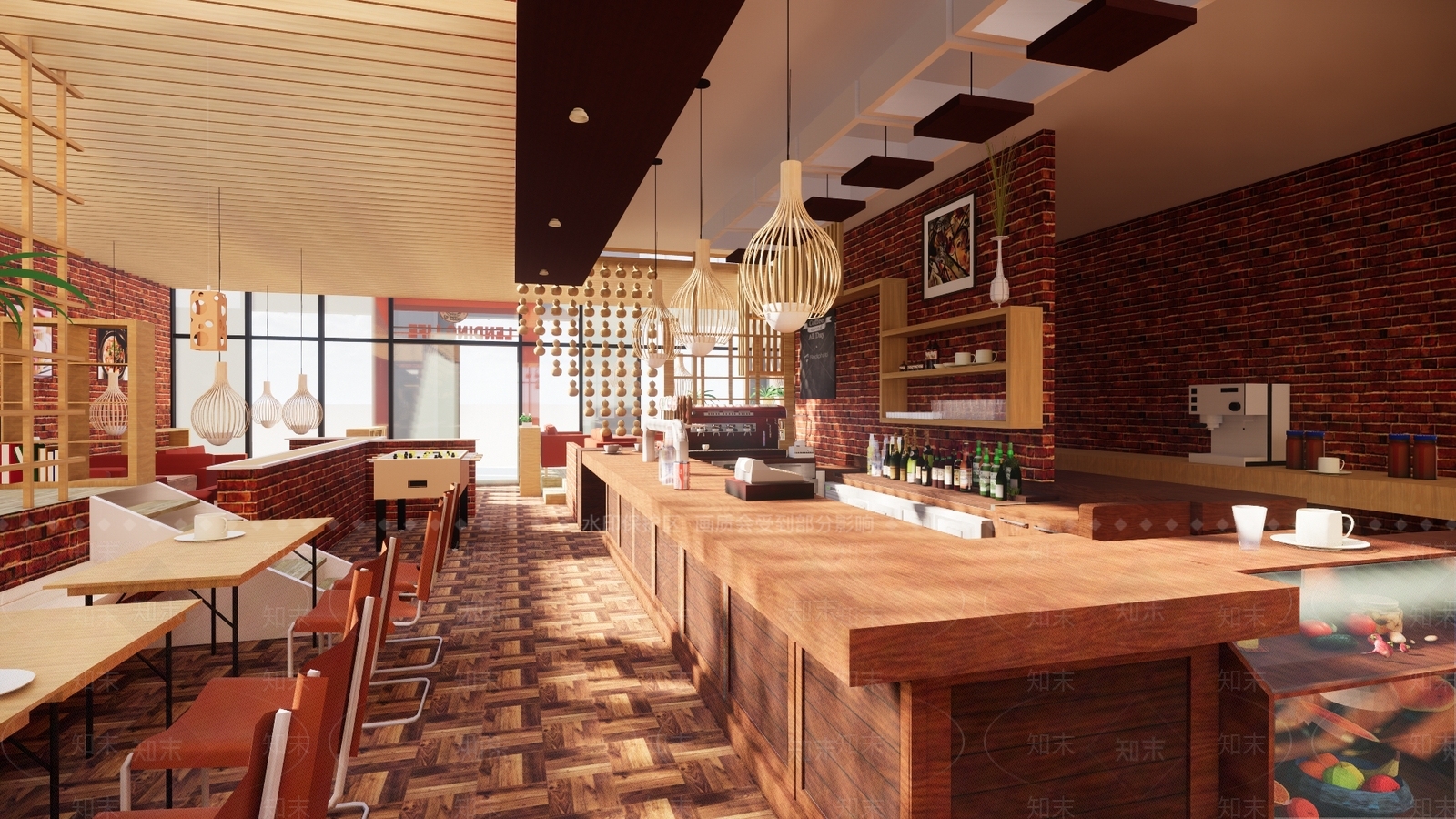 欧式咖啡厅SU模型下载【ID:1100257442】