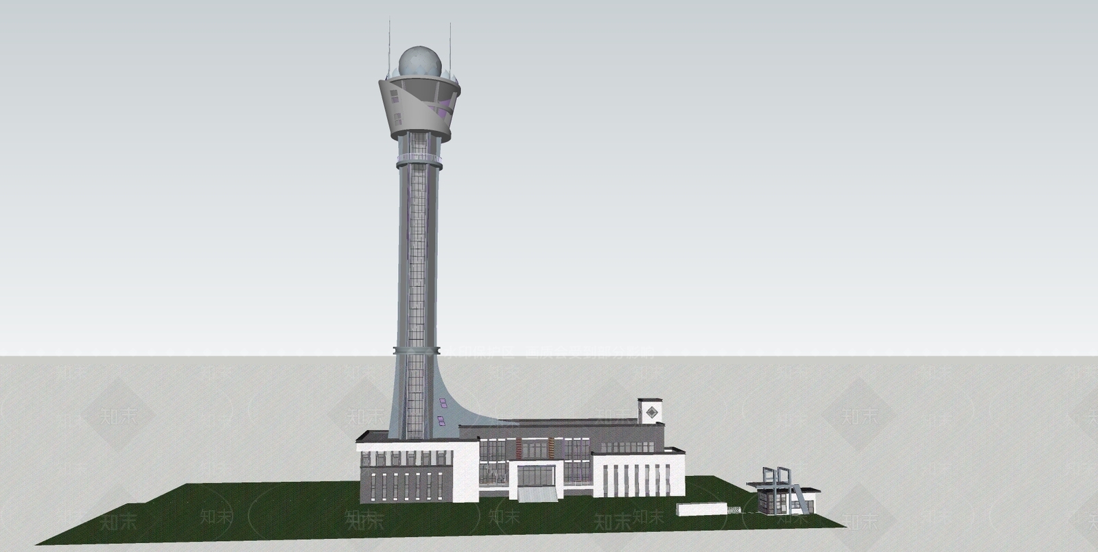 现代其他工业建筑SU模型下载【ID:1100269707】