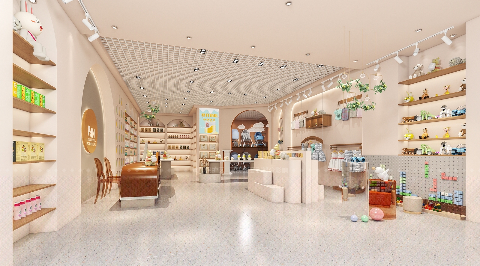 现代其他店铺3d模型下载【id:1100343220】