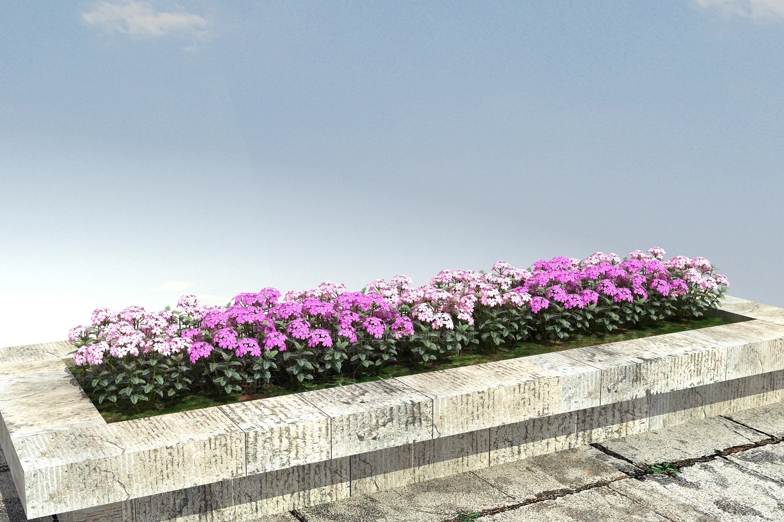 现代花坛花钵3D模型下载【ID:1100379232】