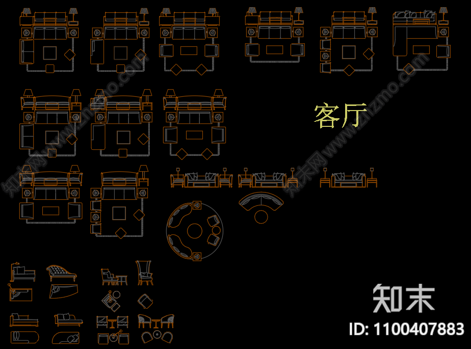 平立面动态图库cad施工图下载【ID:1100407883】