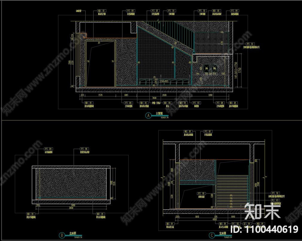 庆阳星星幼儿园室内施工图下载【ID:1100440619】