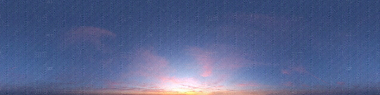 HDRI高清无缝天空贴图下载【ID:1100447394】
