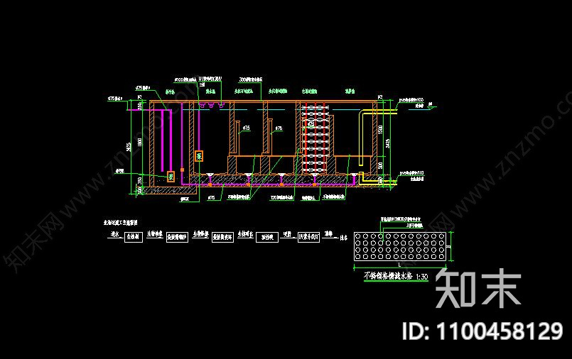 鱼池施工图下载【ID:1100458129】