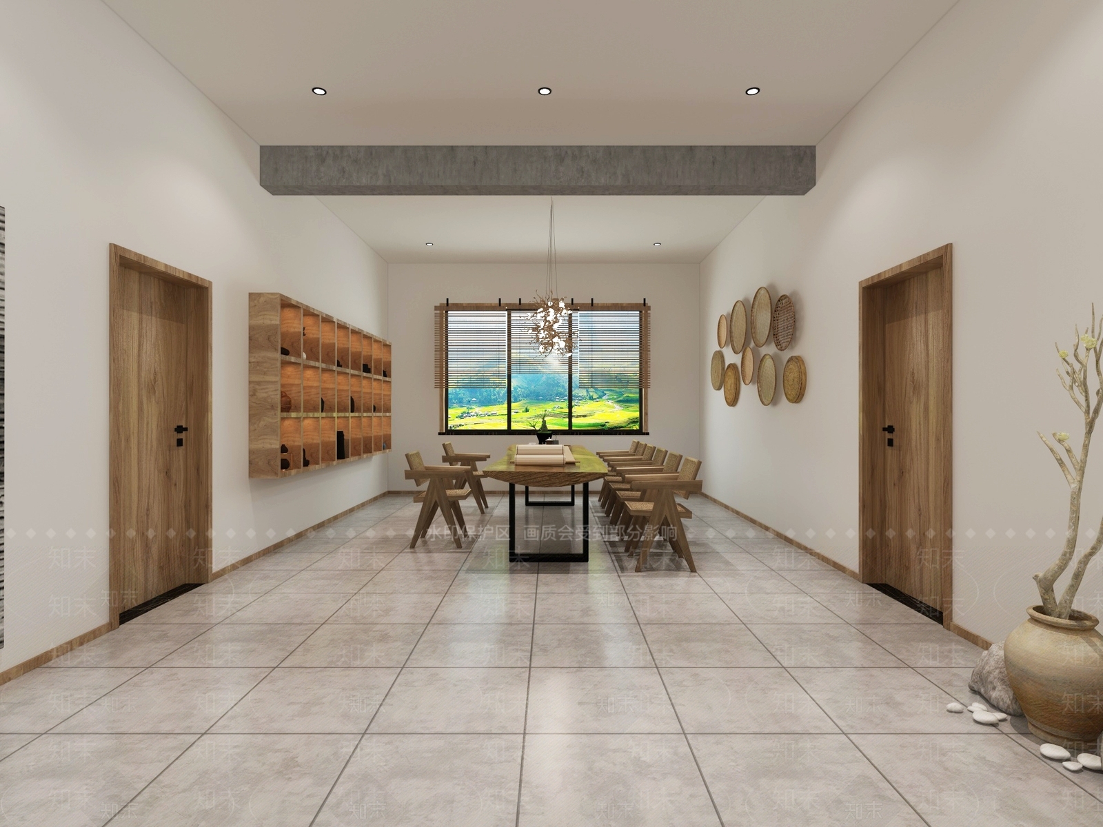 侘寂民宿3D模型下载【ID:1100488833】