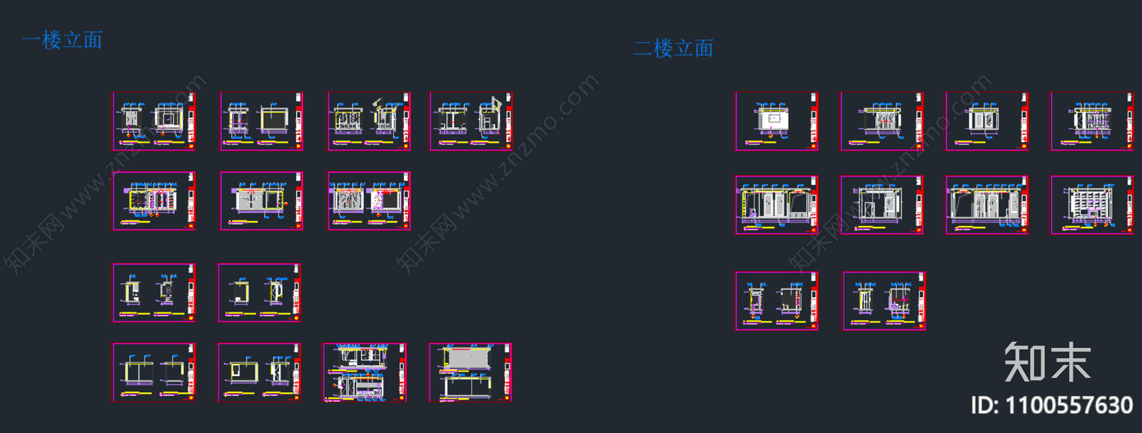 邱春瑞设计事务所cad施工图下载【ID:1100557630】