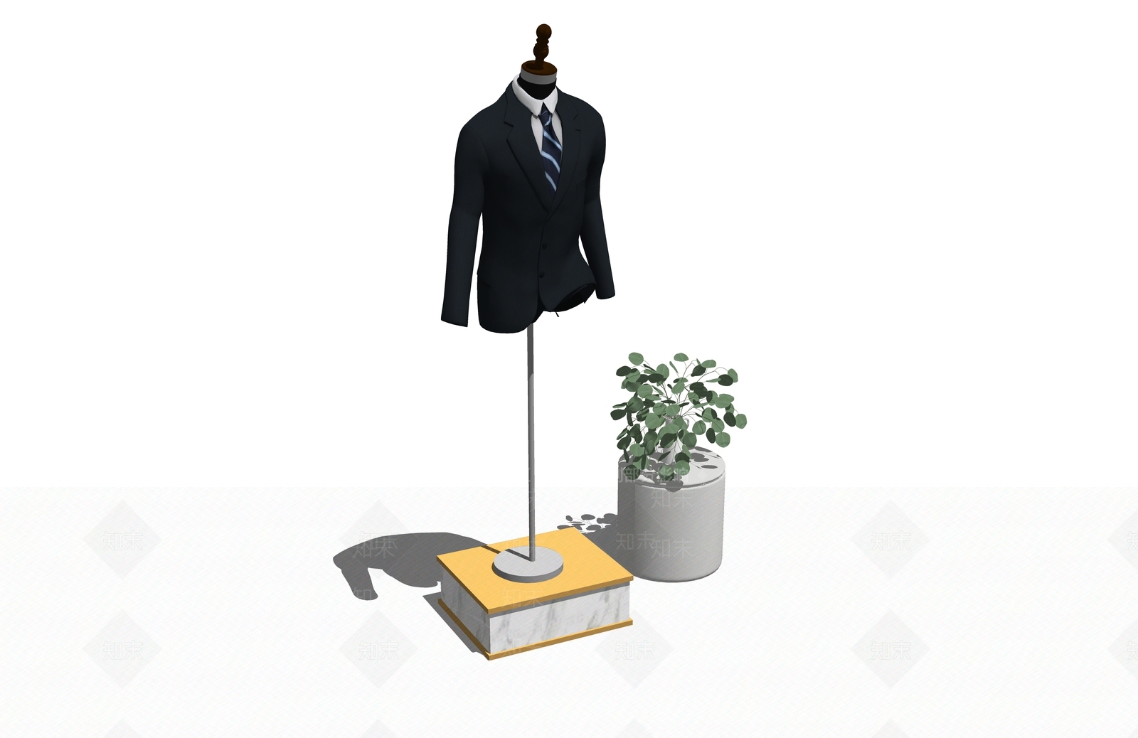 现代服装SU模型下载【ID:1100578292】