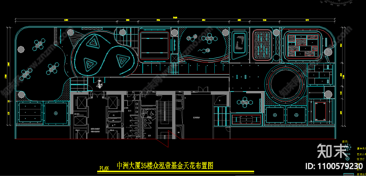 办公室cad施工图下载【ID:1100579230】