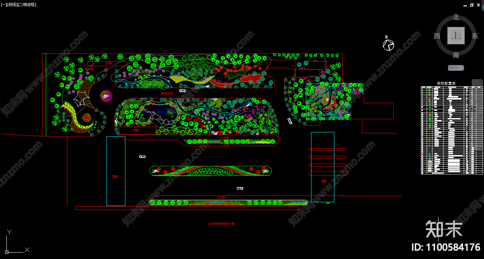 公共绿地cad施工图下载【ID:1100584176】