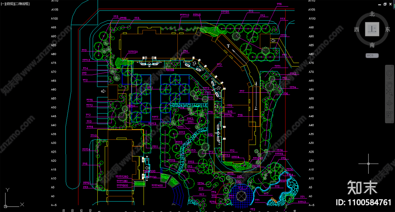 绿化配置cad施工图下载【ID:1100584761】