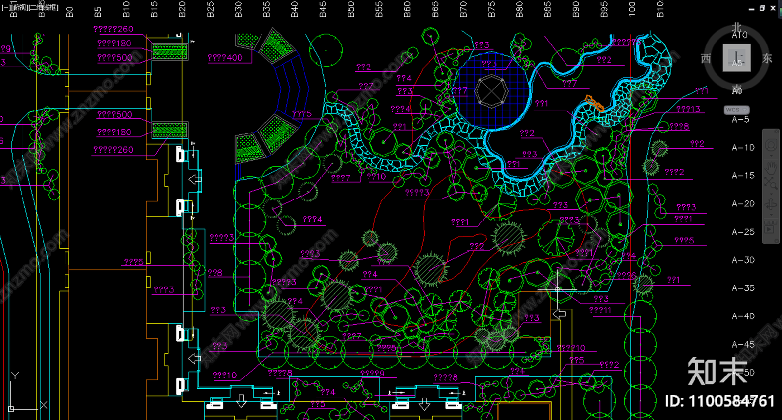 绿化配置cad施工图下载【ID:1100584761】