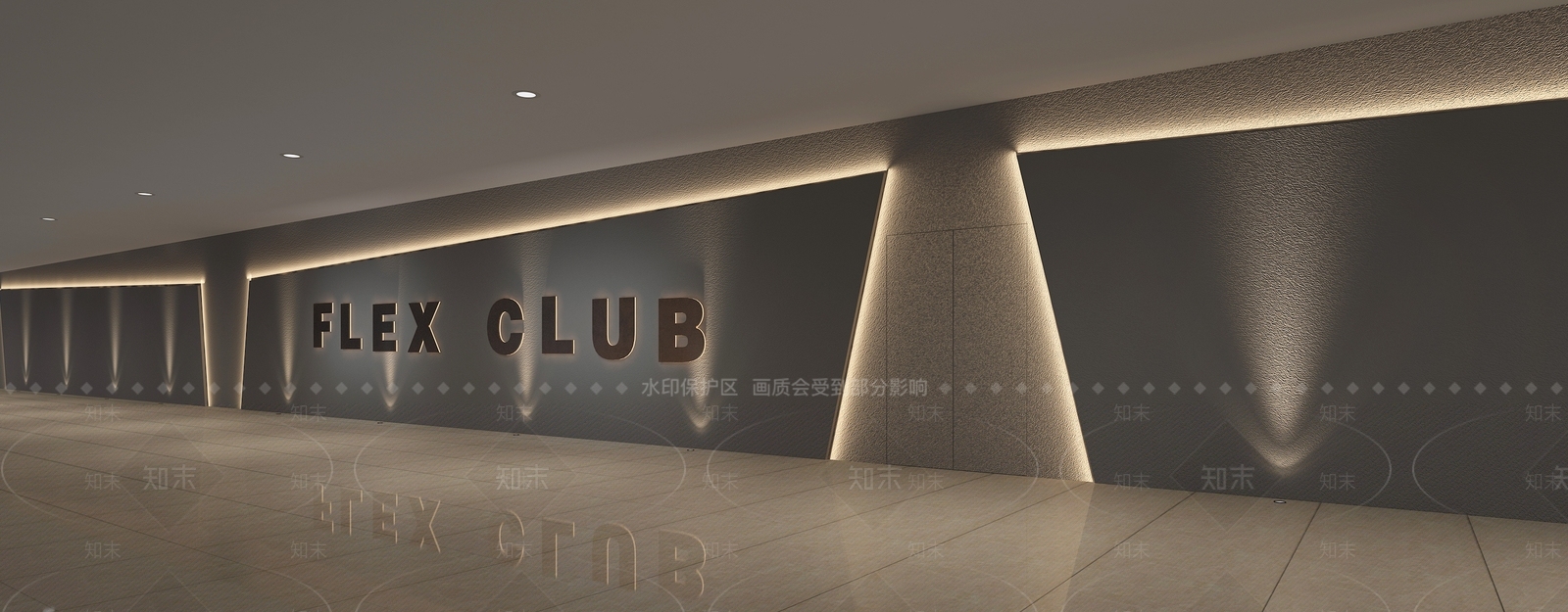 现代酒吧门头3D模型下载【ID:1100592594】