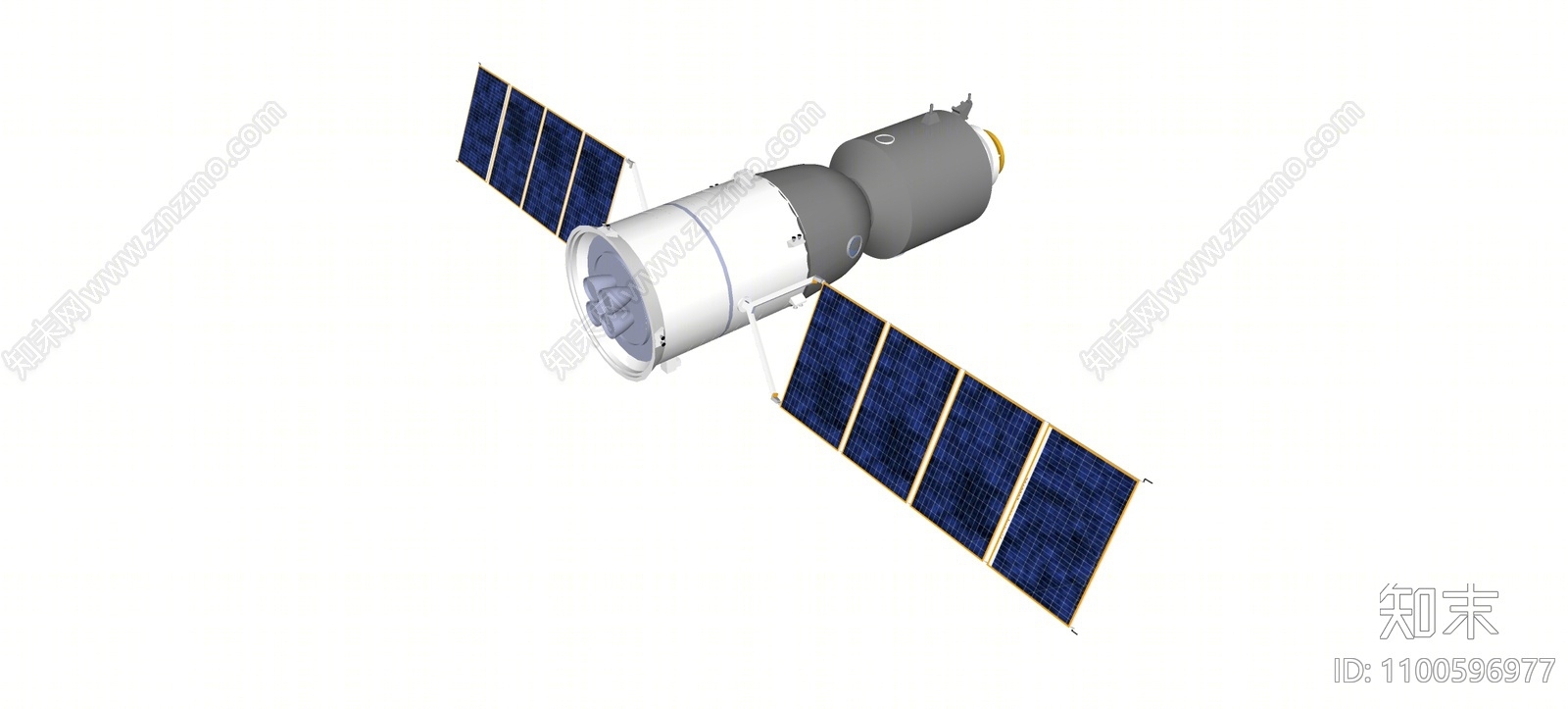 现代航天飞行器SU模型下载【ID:1100596977】