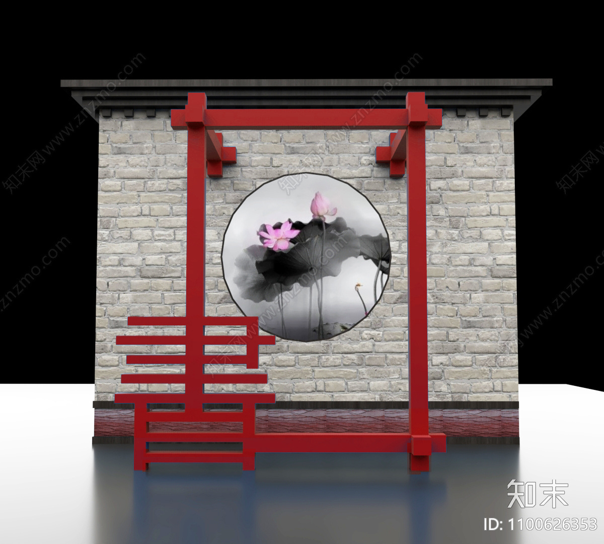 中式展厅cad施工图下载【ID:1100626353】