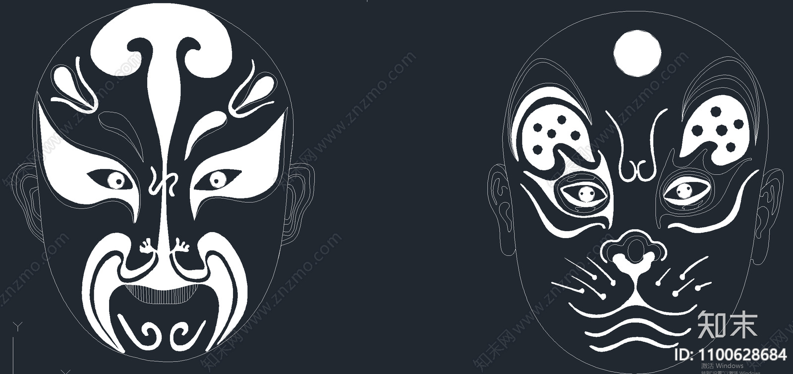 CAD图库施工图下载【ID:1100628684】