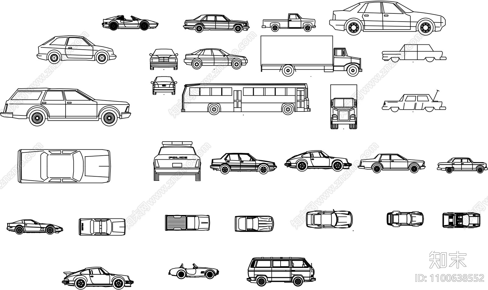 汽车施工图下载【ID:1100638552】