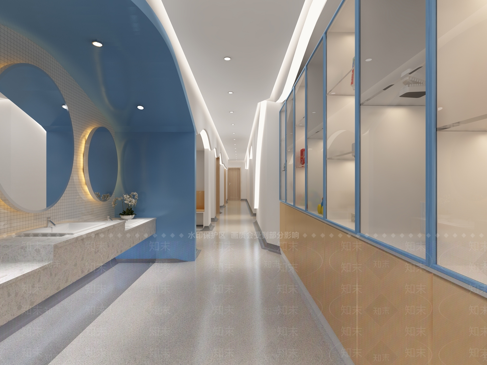 现代医院3D模型下载【ID:1100665259】