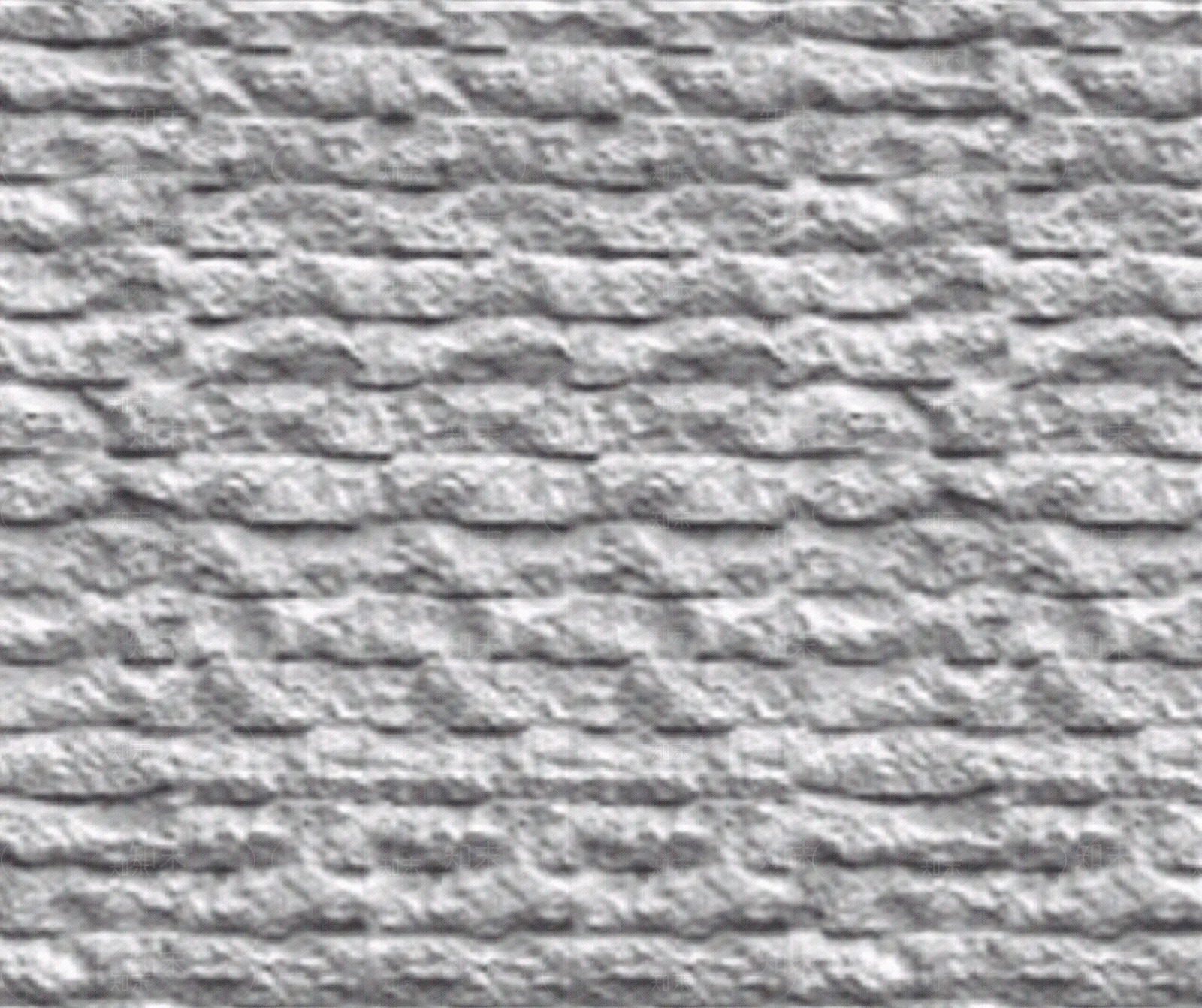 白色室外墙体流水石背景石材贴图下载【ID:1100675093】