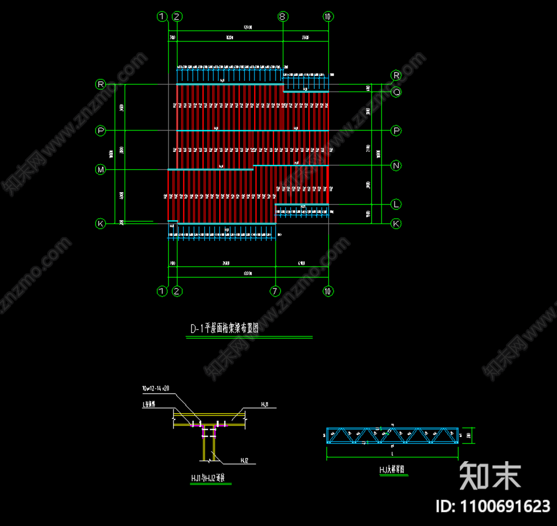 冷弯薄壁型别墅施工图下载【ID:1100691623】