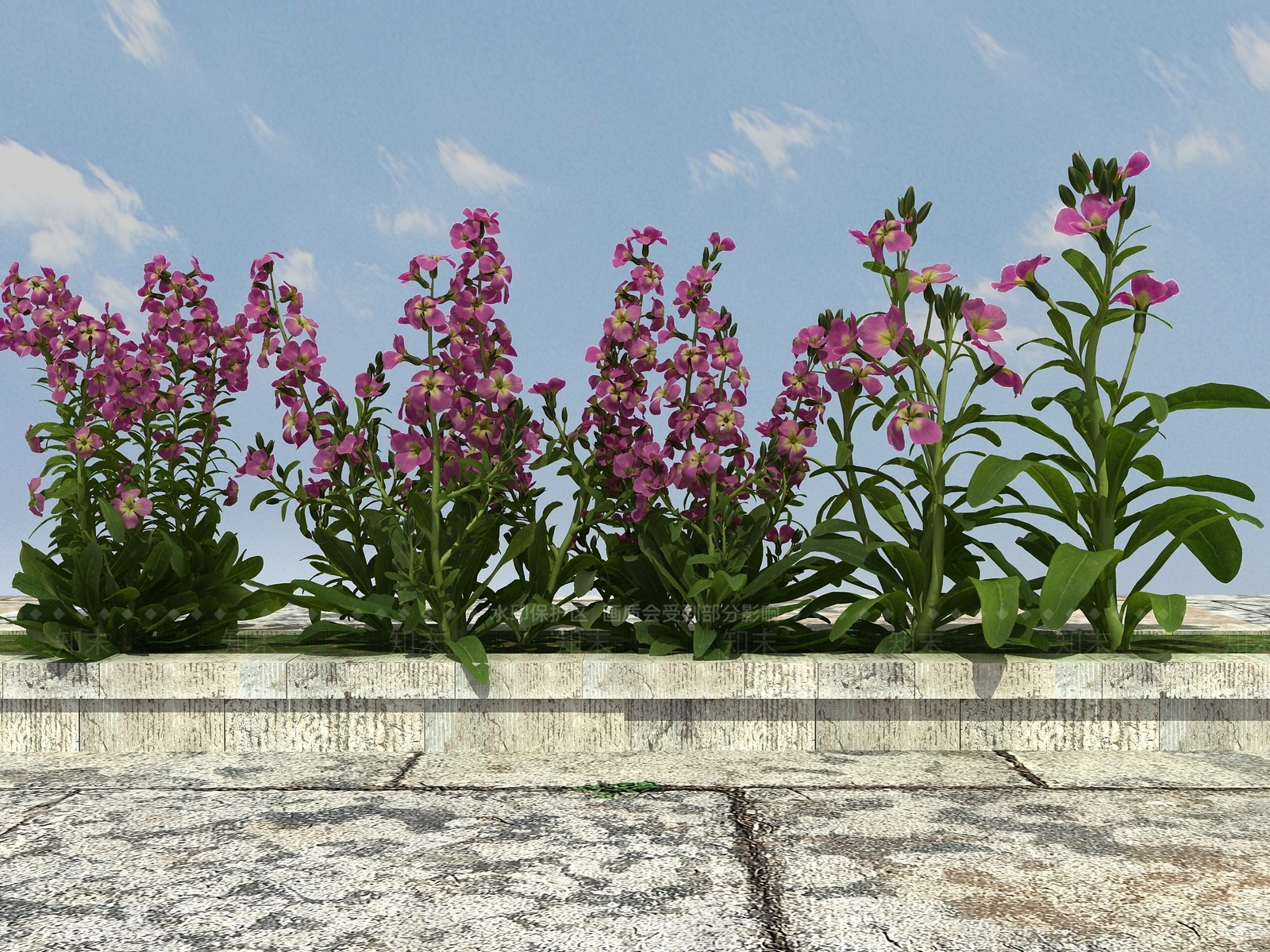 现代花坛3D模型下载【ID:1100706832】