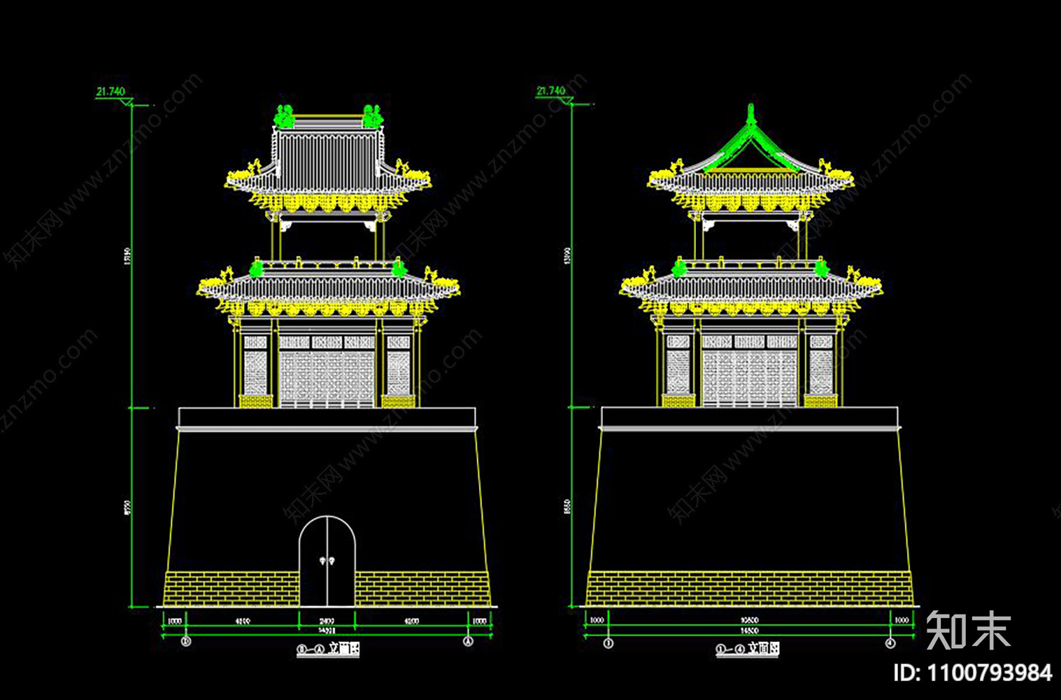 古代建筑施工图下载【ID:1100793984】