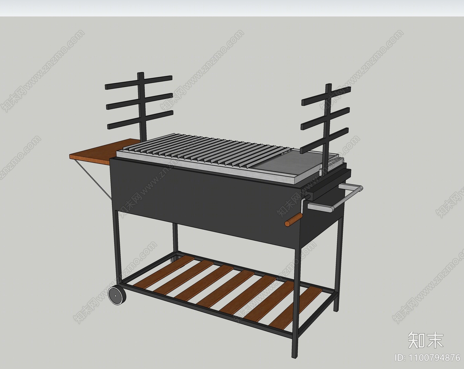 现代烧烤架SU模型下载【ID:1100794876】