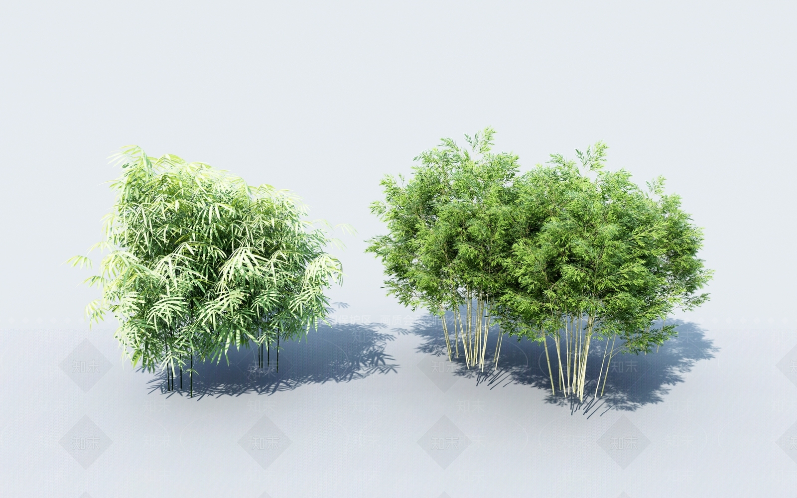 现代竹子3D模型下载【ID:1100797345】