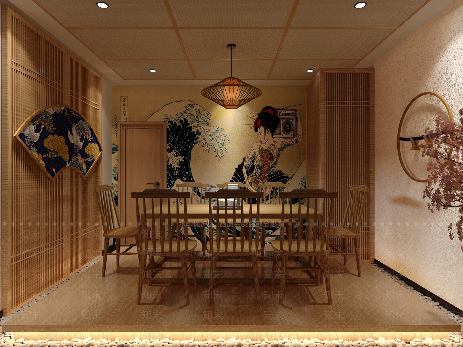 日式剧本杀3D模型下载【ID:1100803955】