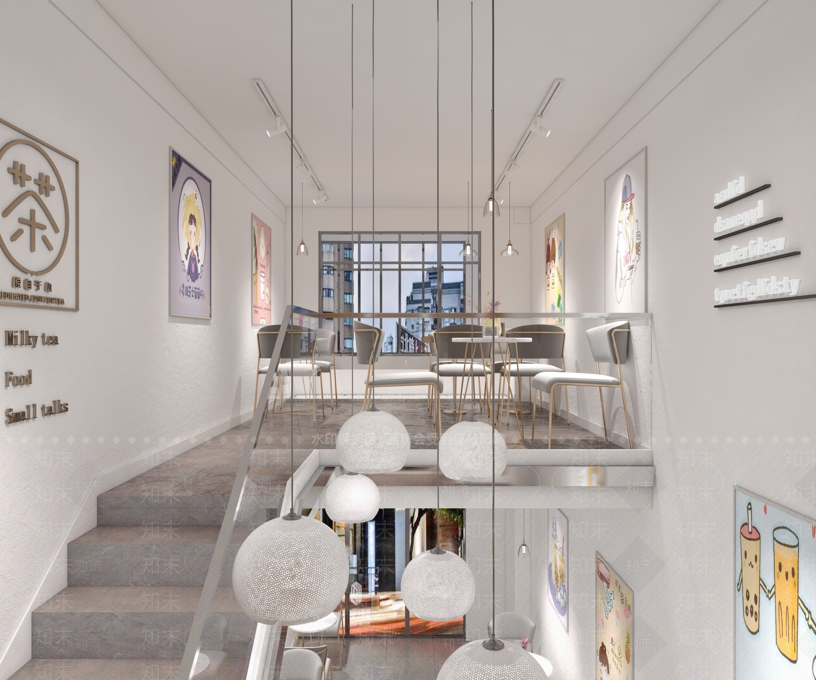 现代快餐店3D模型下载【ID:1100851606】