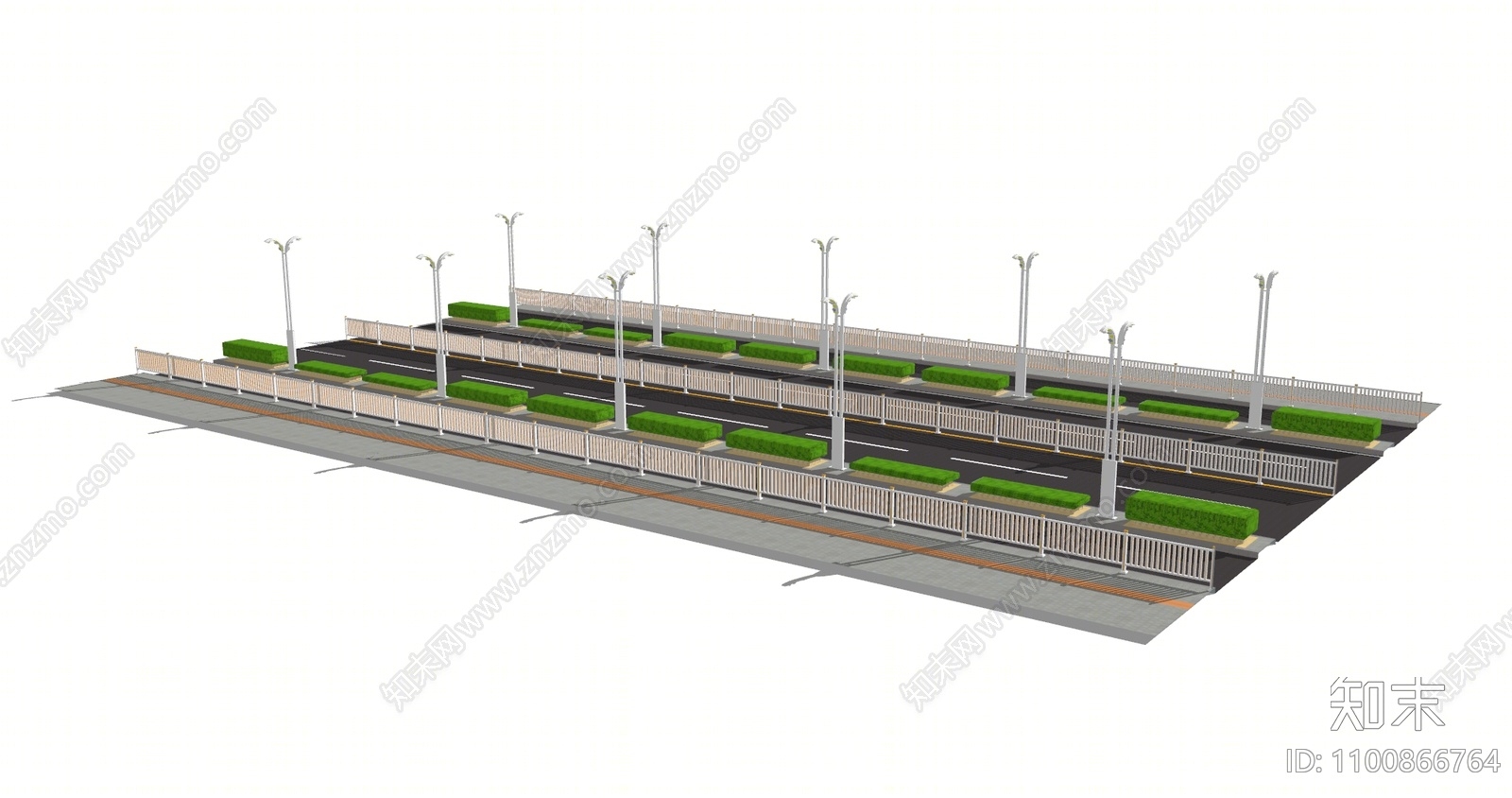 现代公路SU模型下载【ID:1100866764】