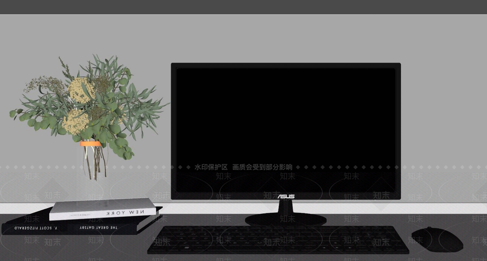 现代电脑SU模型下载【ID:1100877679】