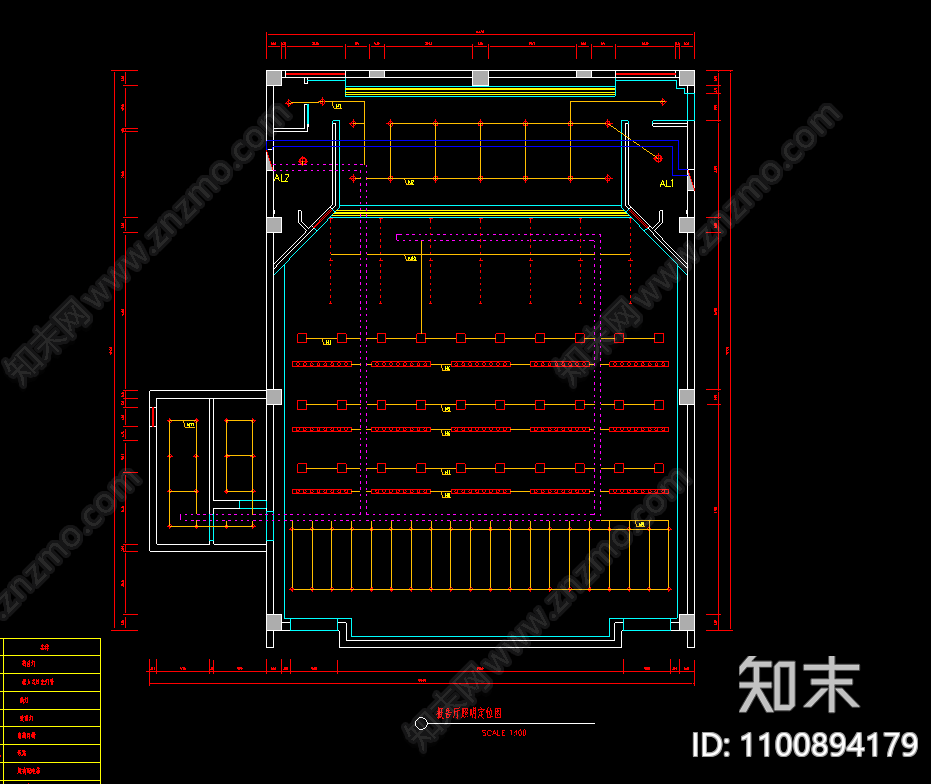 多功能报告厅电气施工施工图下载【ID:1100894179】